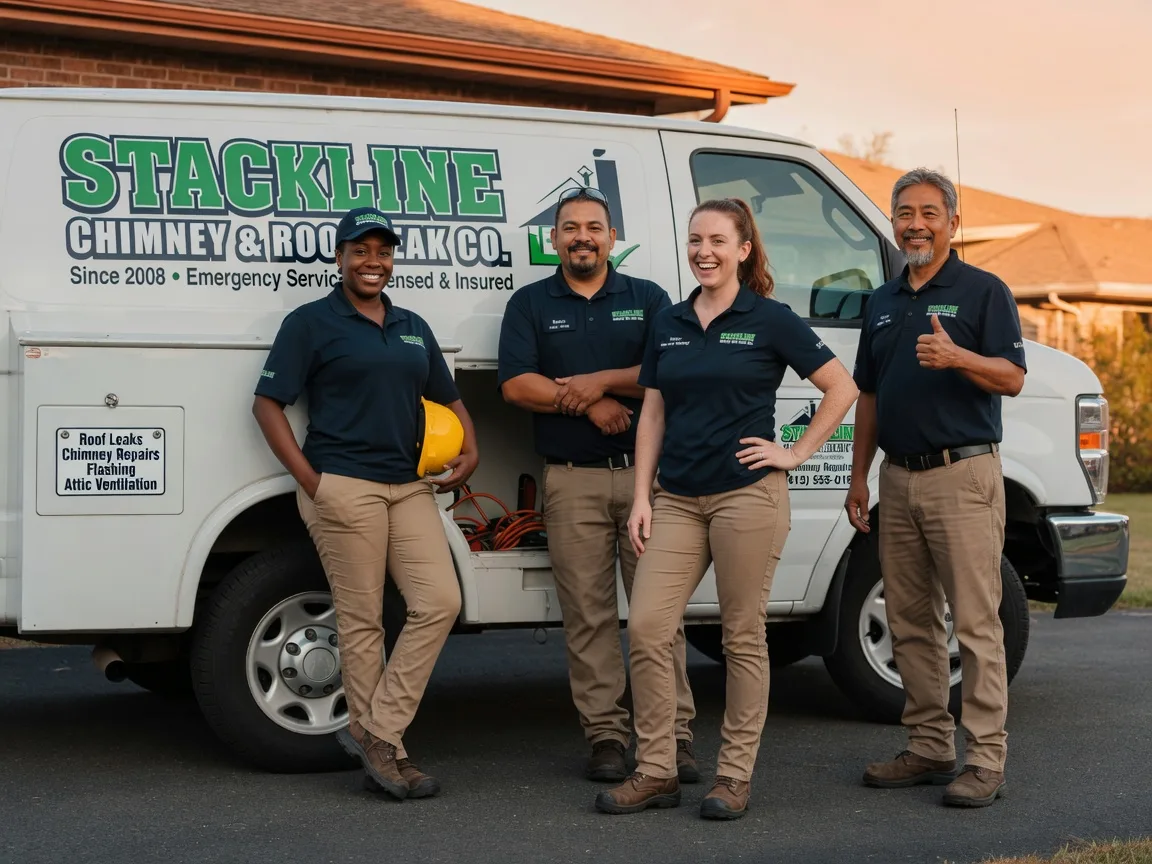 Chimney flashing repair company in Wadsworth, OH